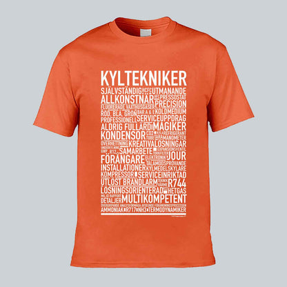 Kyltekniker Text T-shirt