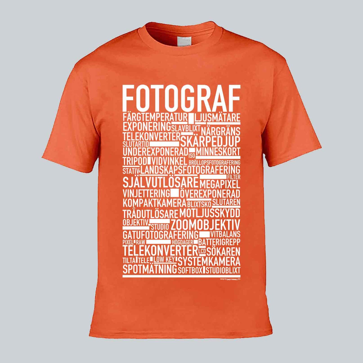 Fotograf Text T-shirt