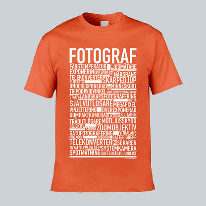 Fotograf Text T-shirt