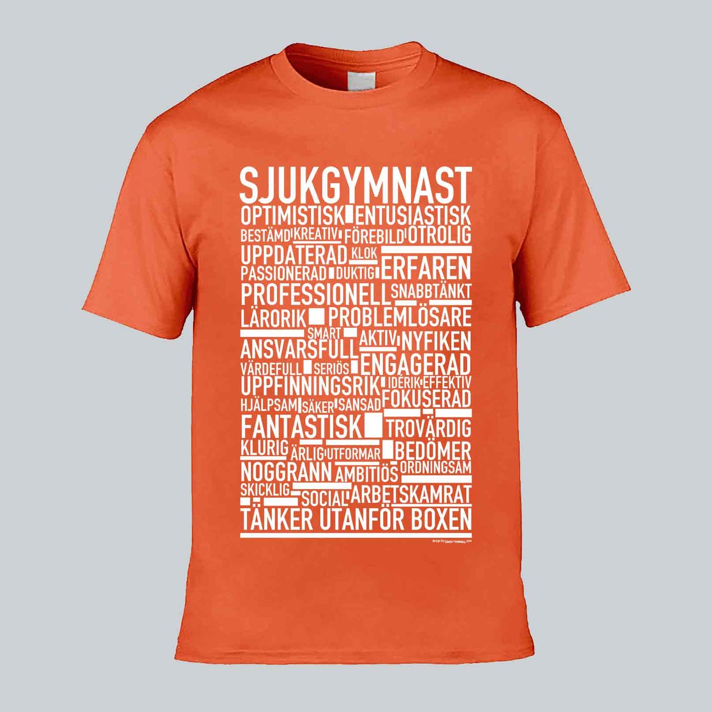 Sjukgymnast Text T-shirt