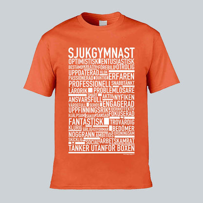 Sjukgymnast Text T-shirt