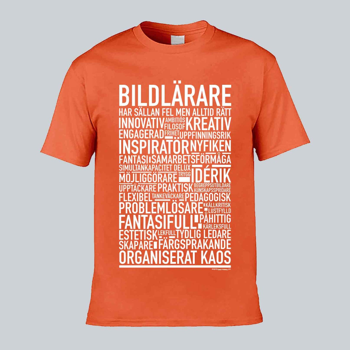 Bildlärare Text T-shirt
