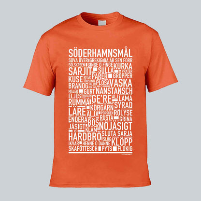 Söderhamnsmål Dialekt Text T-shirt