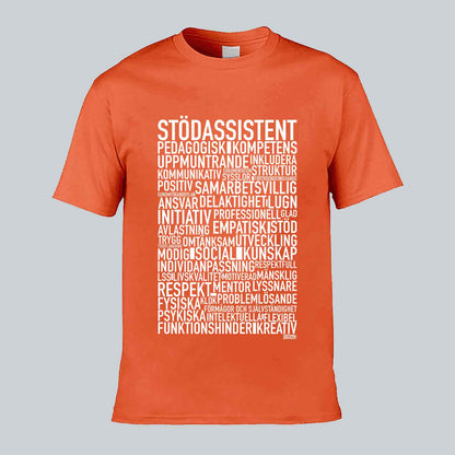 Stödassistent 2025 Text T-shirt
