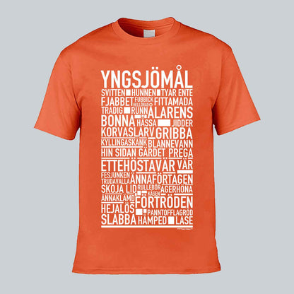 Yngsjömål Dialekt Text T-shirt