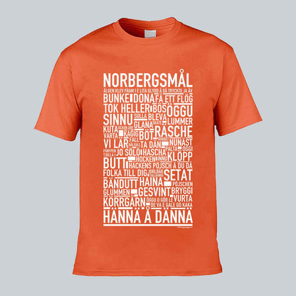 Norbergsmål Dialekt Text T-shirt