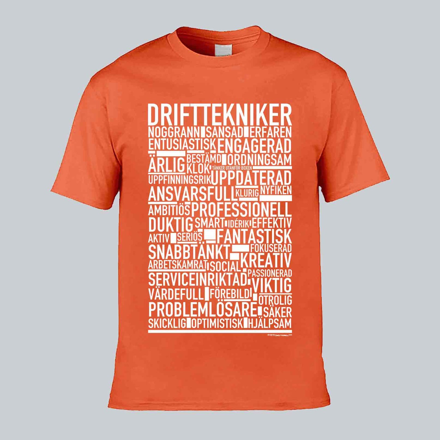 Drifttekniker Text T-shirt