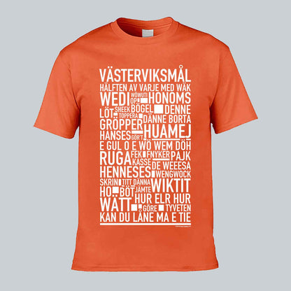 Västerviksmål Dialekt Text T-shirt