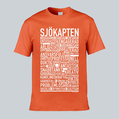 Sjökapten Text T-shirt