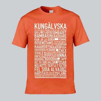 Kungälvska Dialekt Text T-shirt