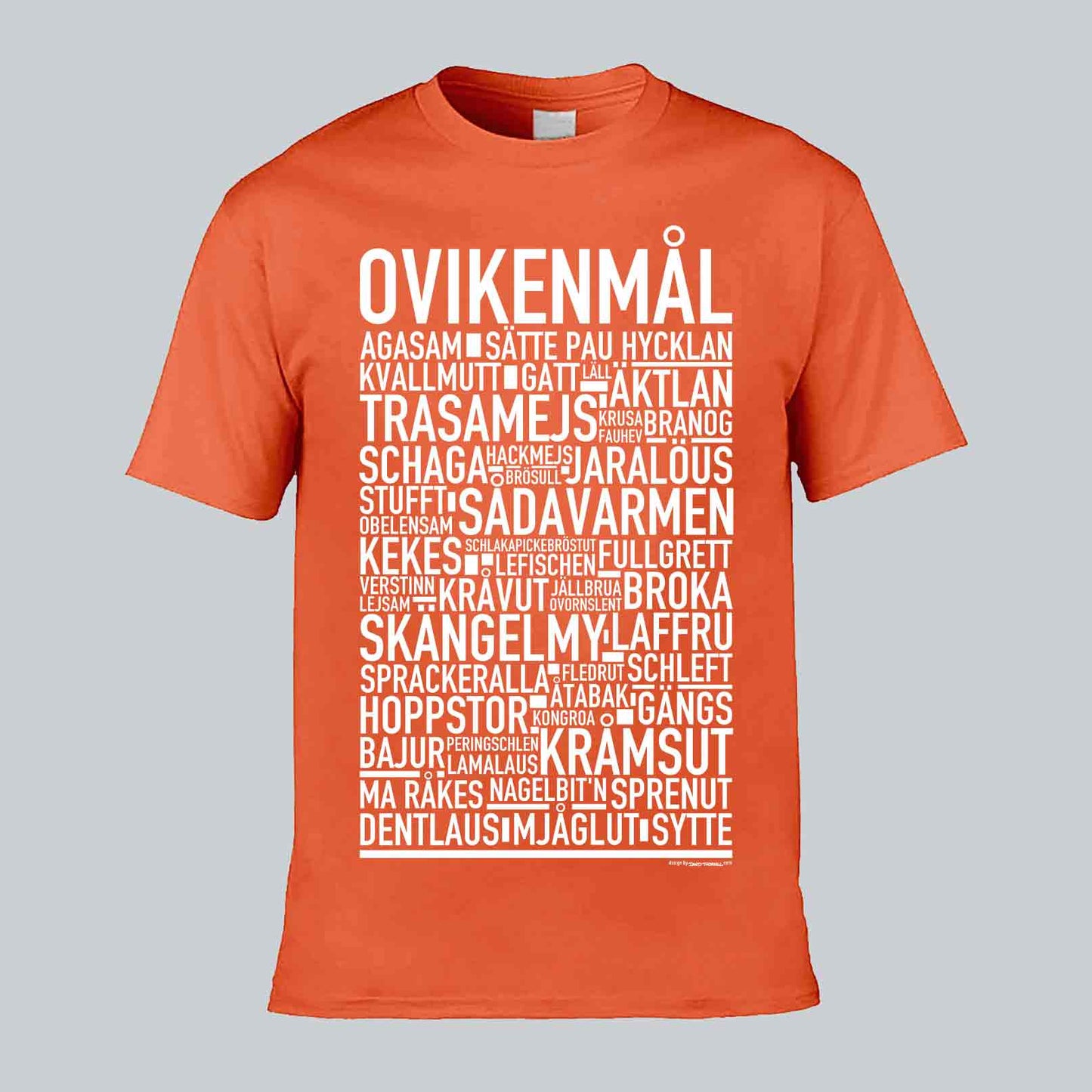 Ovikenmål Dialekt Text T-shirt
