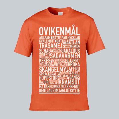 Ovikenmål Dialekt Text T-shirt