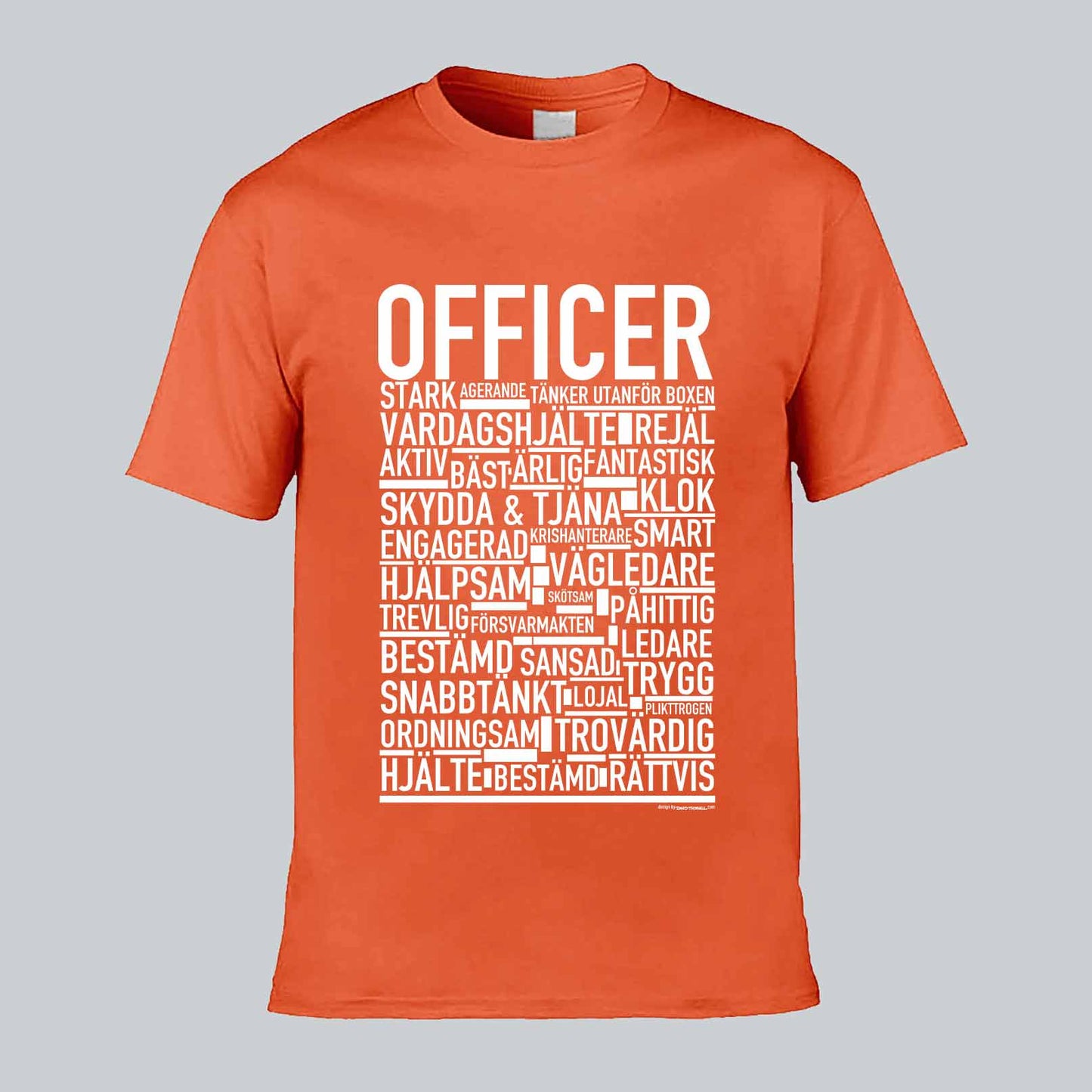 Officer Text T-shirt