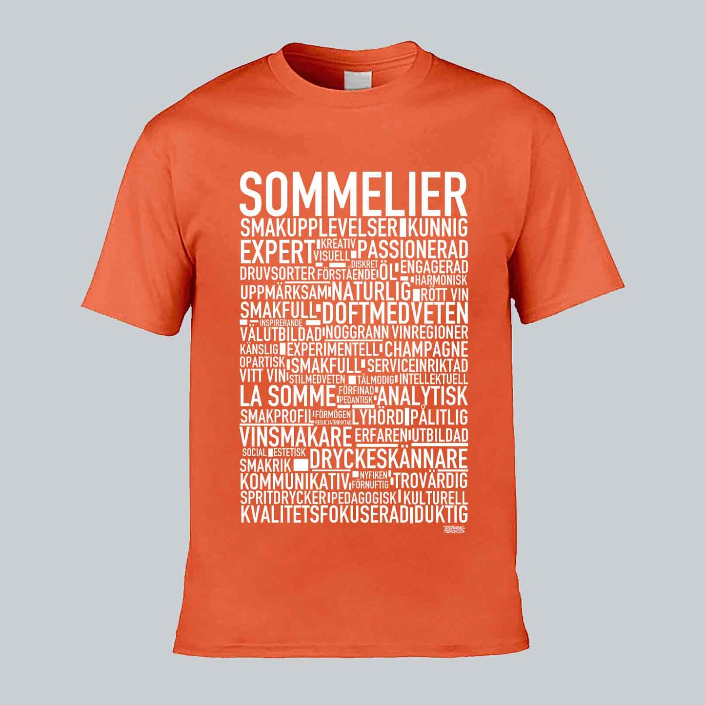 Sommelier Text T-shirt