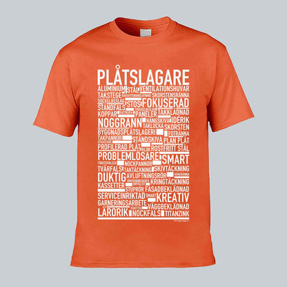 Plåtslagare Text T-shirt