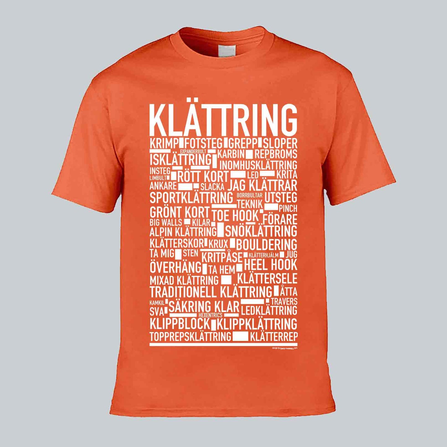 Klättring Text T-shirt