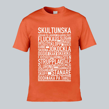 Skultunska Dialekt Text T-shirt
