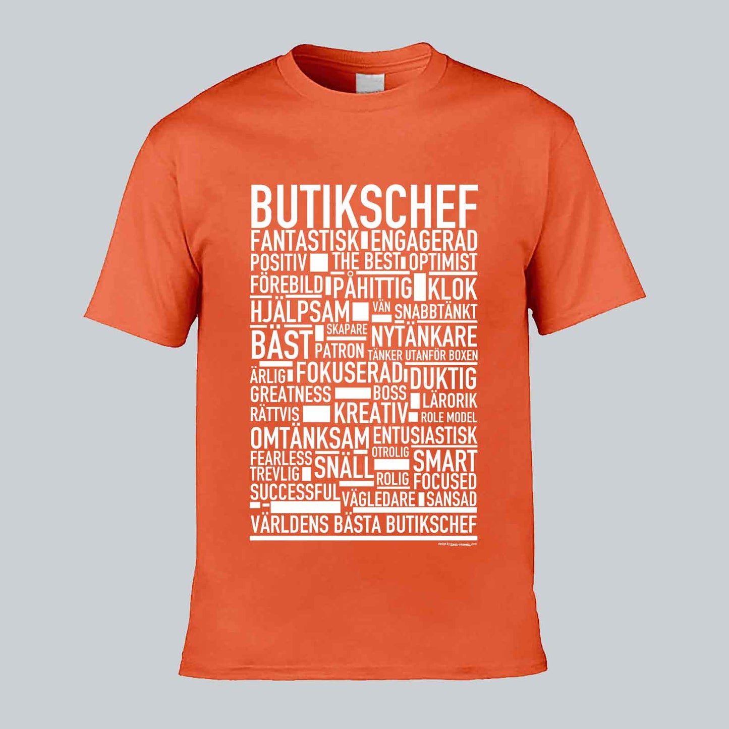 Butikschef Text T-shirt