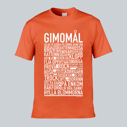 Gimomål Dialekt Text T-shirt