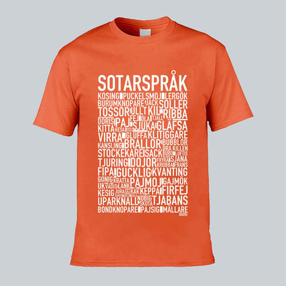 Sotarspråk Dialekt Text T-shirt