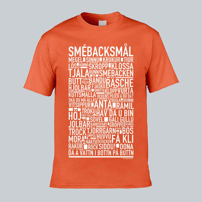 Smébacksmål Dialekt Text T-shirt
