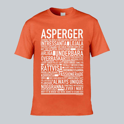 Asperger Text T-shirt