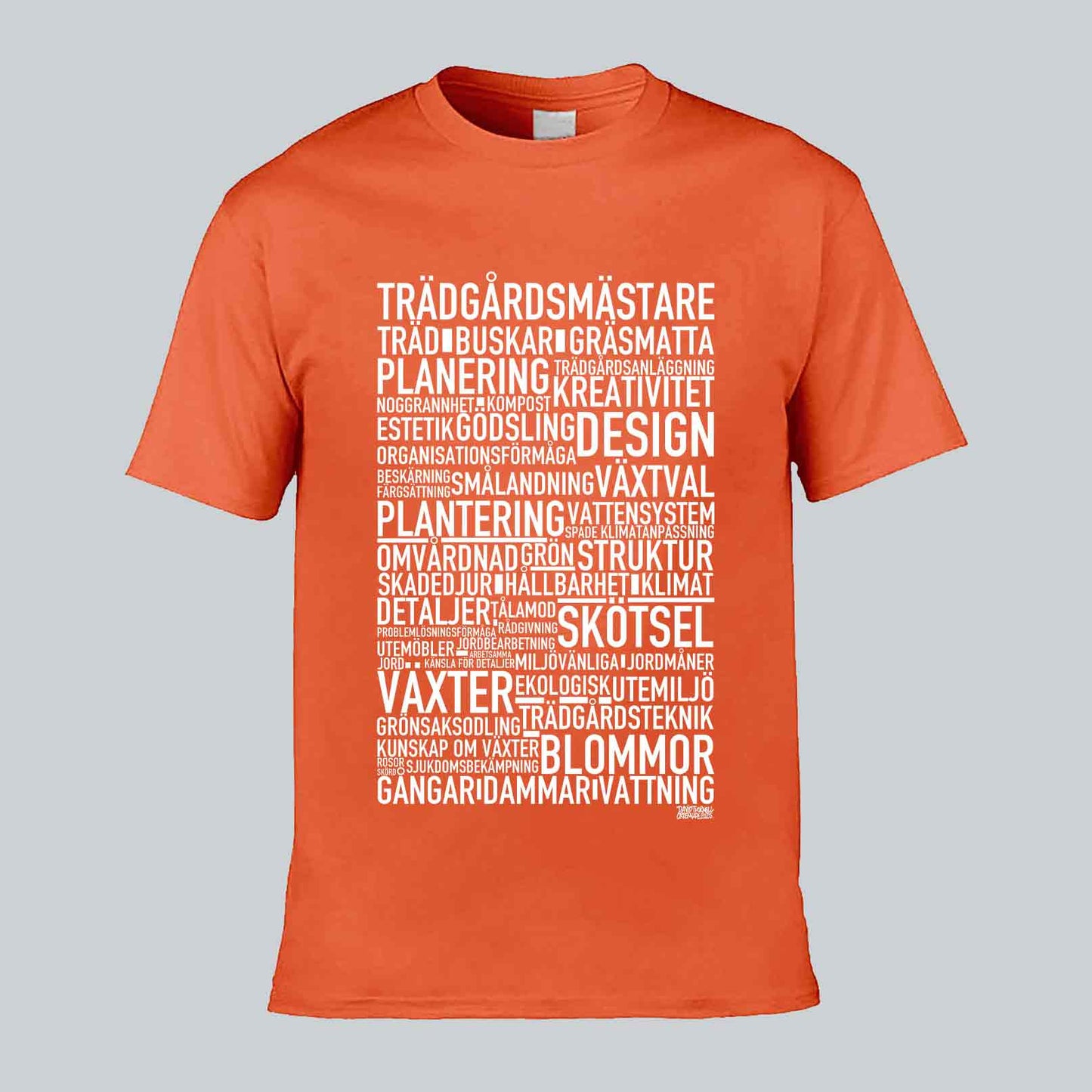 Trädgårdsmästare Text T-shirt