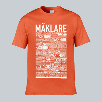 Mäklare Text T-shirt