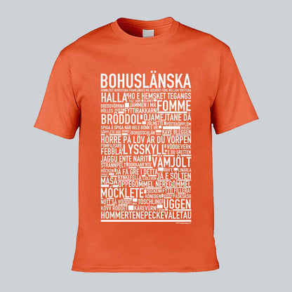 Bohuslänska Dialekt Text T-shirt