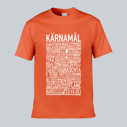 Kärnamål Dialekt Text T-shirt