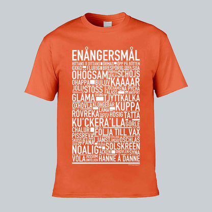 Enångersmål Dialekt Text T-shirt