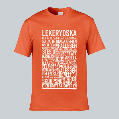 Lekerydska Dialekt Text T-shirt