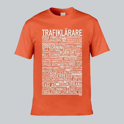 Trafiklärare Text T-shirt