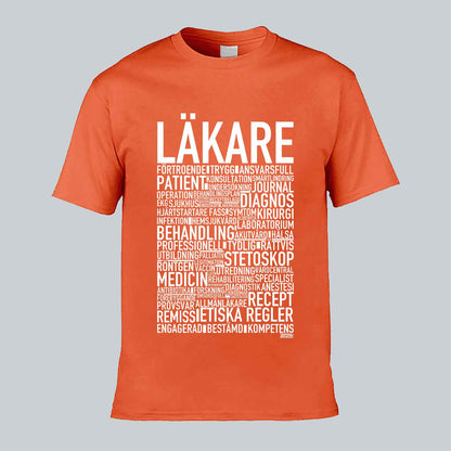 Läkare 2025 Text T-shirt