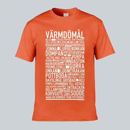 Värmdömål Dialekt Text T-shirt