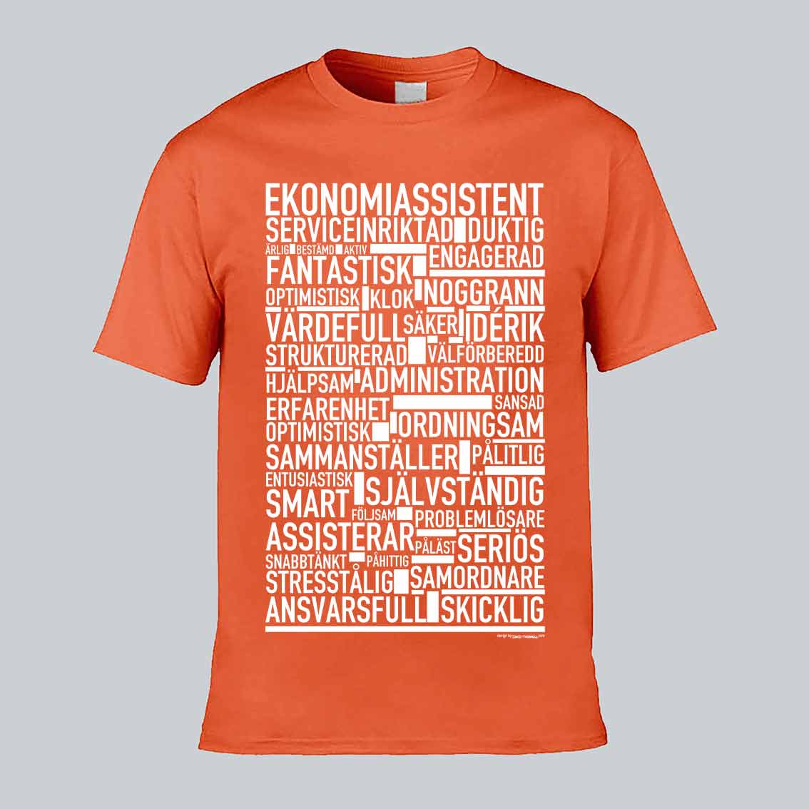 Ekonomiassistent Text T-shirt