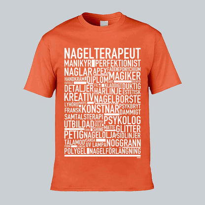 Nagelterapeut Text T-shirt