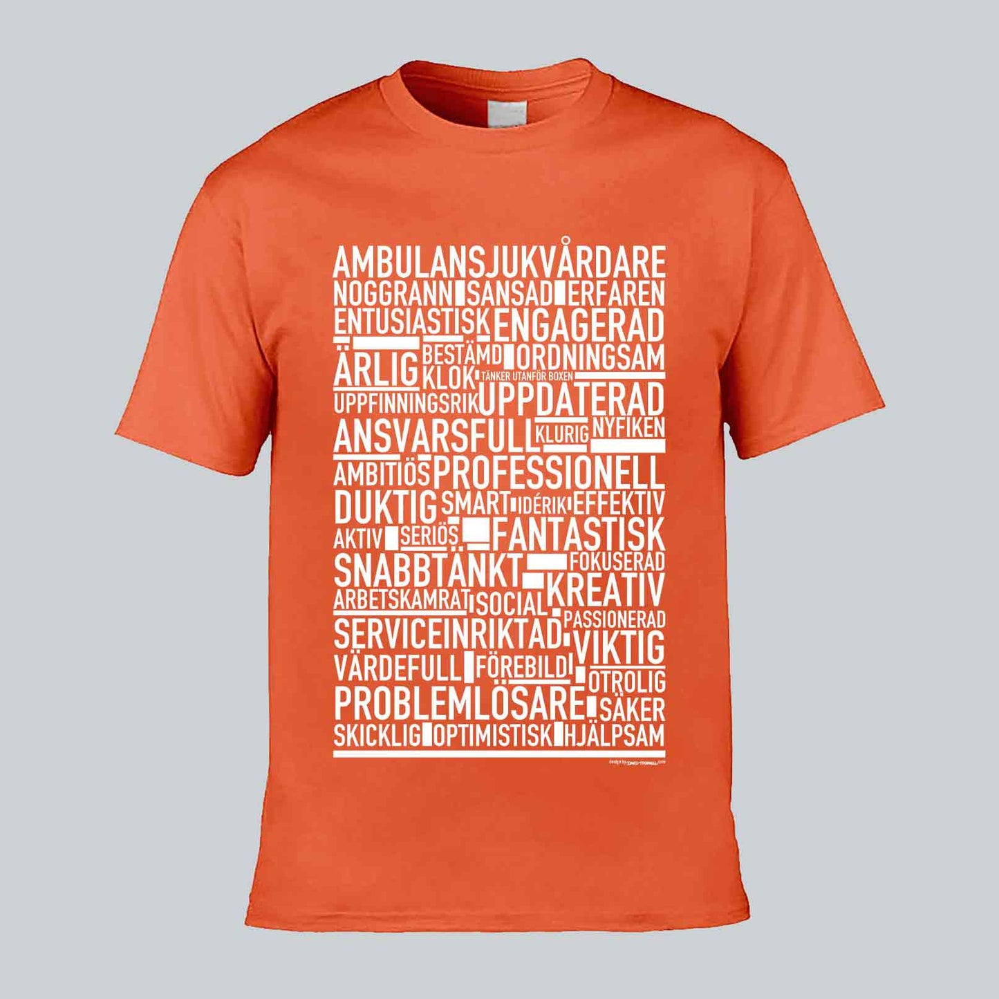 Ambulanssjukvårdare Text T-shirt