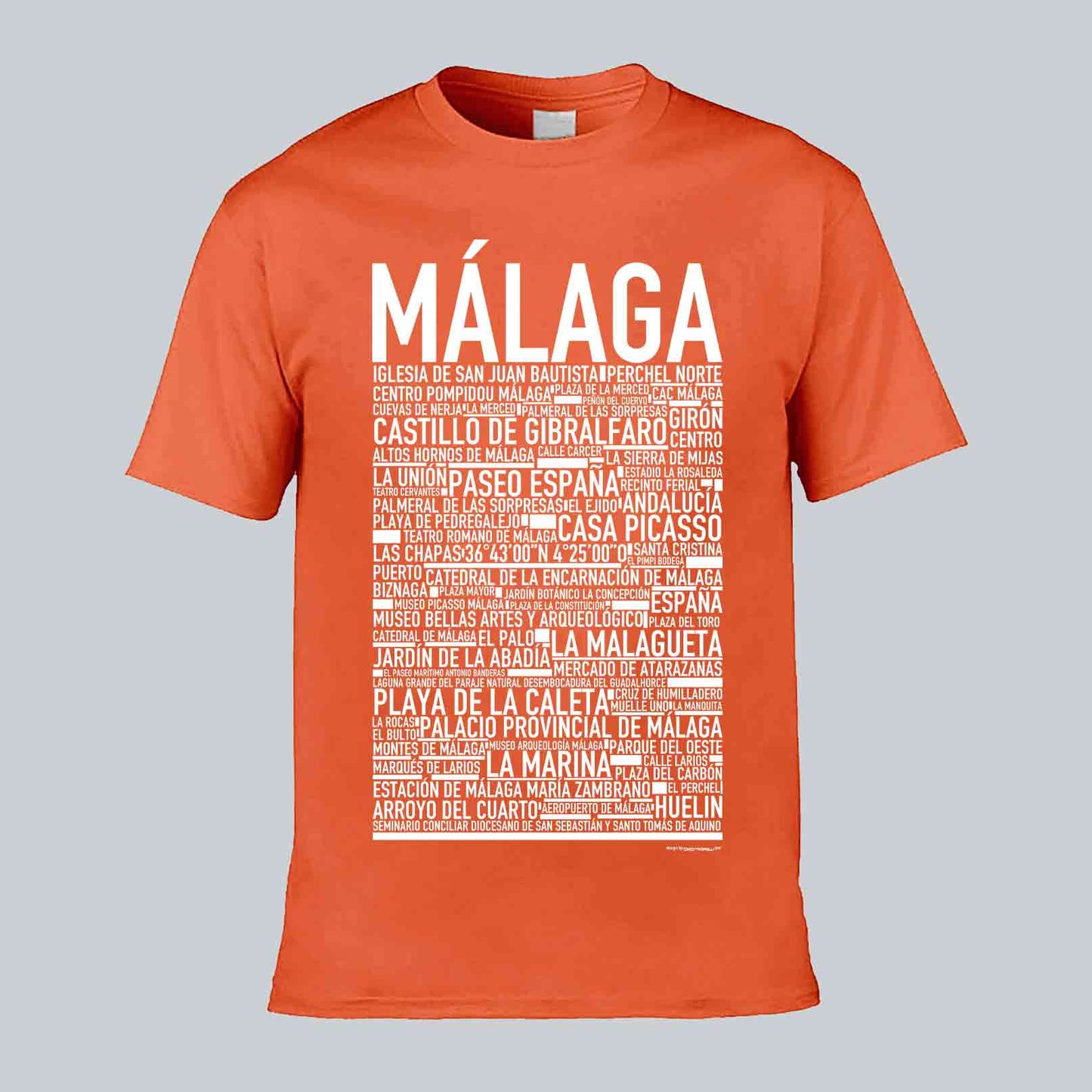 Málaga Text T-shirt