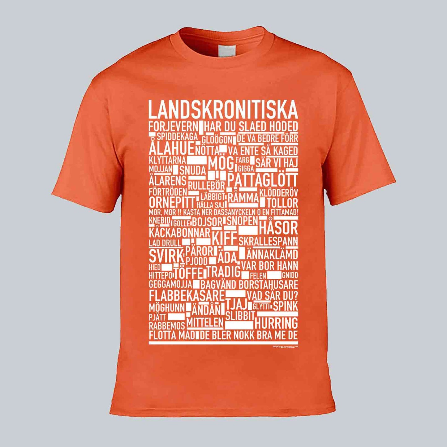 Landskronitiska Dialekt T-shirt