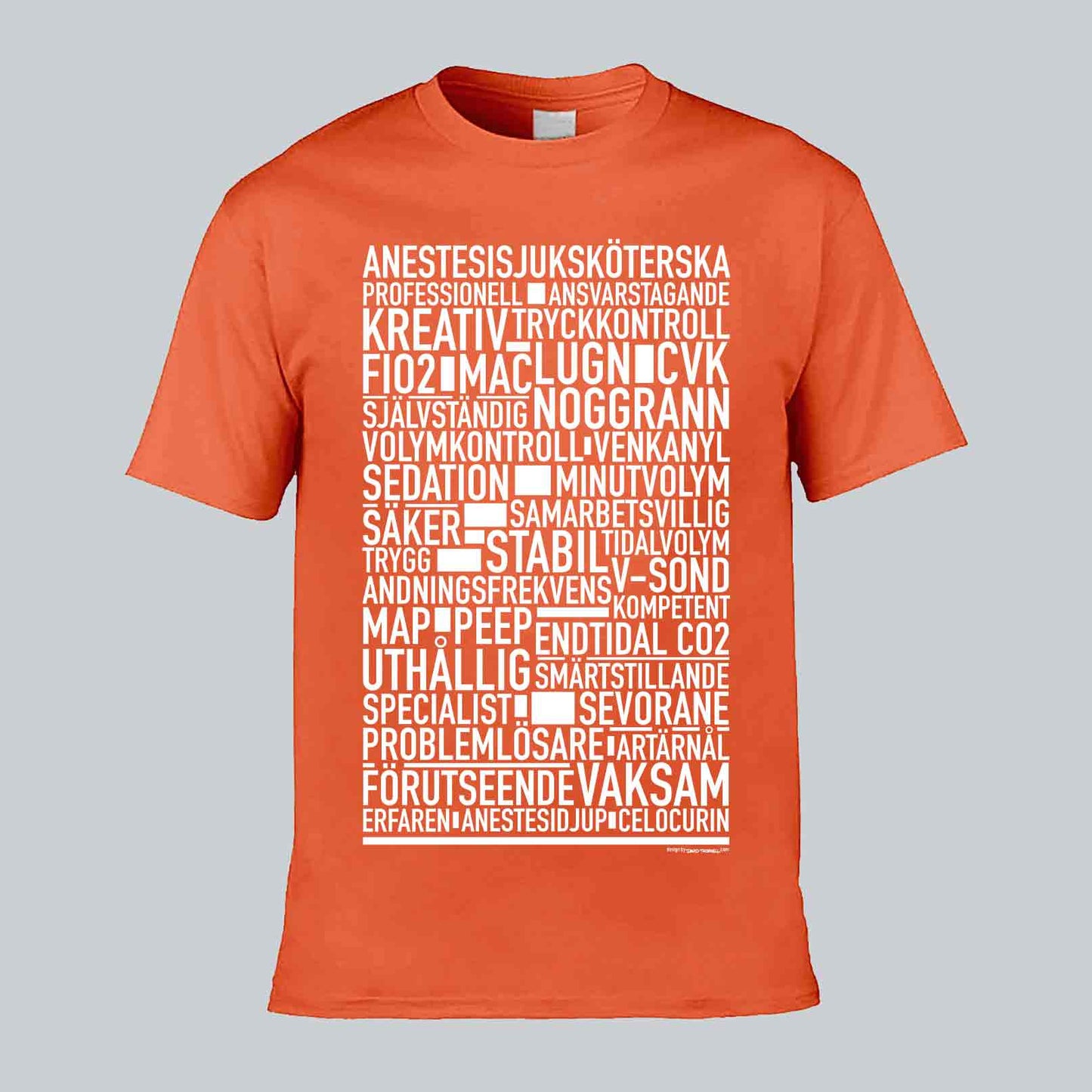 Anestesisjuksköterska Text T-shirt