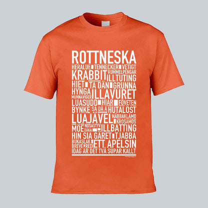 Rottneska Dialekt Text T-shirt