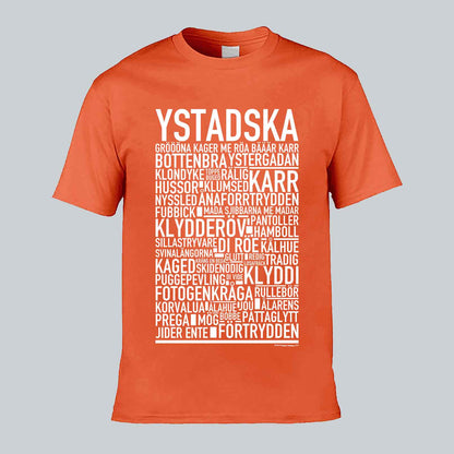 Ystadska Dialekt Text T-shirt