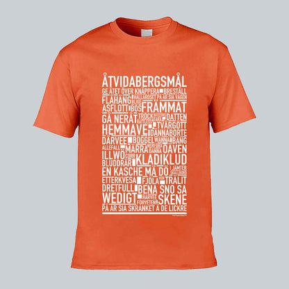 Åtvidabergsmål Dialekt Text T-shirt