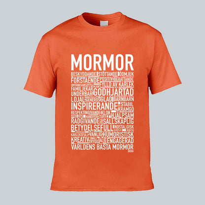 Mormor 2024 Text T-shirt