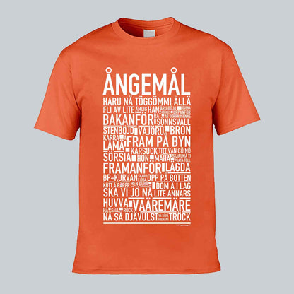 Ångemål Dialekt Text T-shirt