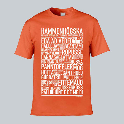 Hammenhögska Dialekt Text T-shirt