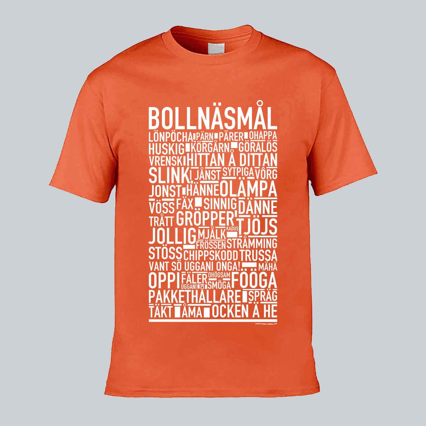 Bollnäsmål Dialekt Text T-shirt