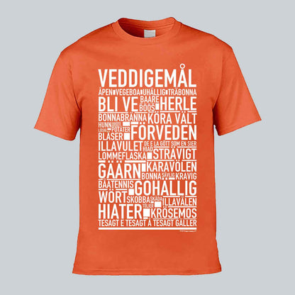 Veddigemål Dialekt Text T-shirt