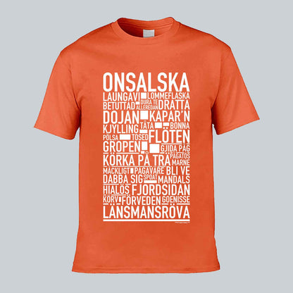 Onsalska Dialekt Text T-shirt
